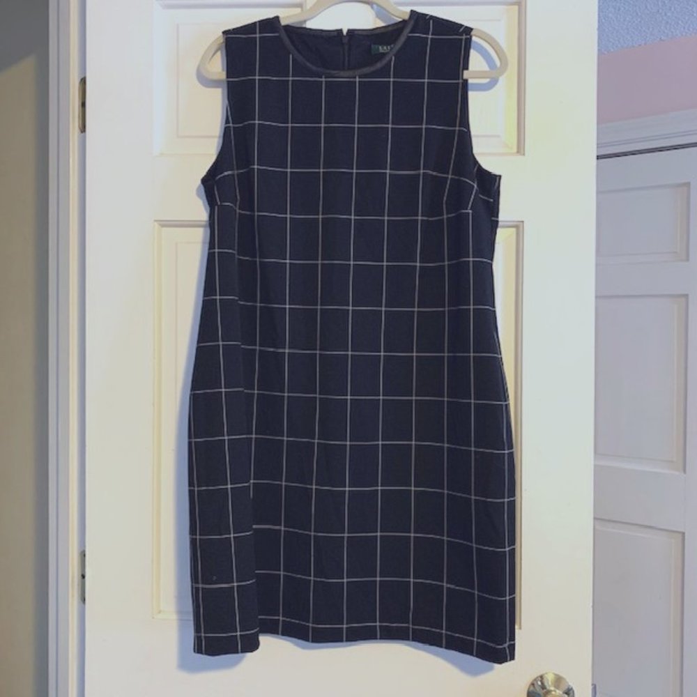 New! Ralph Lauren Sleeveless Sheath Dress